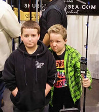 Load image into Gallery viewer, Skurge of the sea- Embroidered Hooded Sweatshirt