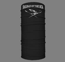 Load image into Gallery viewer, black and white skurge of the sea face shield