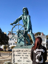 Load image into Gallery viewer, Skurge of the Sea Mermaid Hooded V-Neck Long-Sleeve Vintage Tee (M.C. Design) Mermaid Hoodie