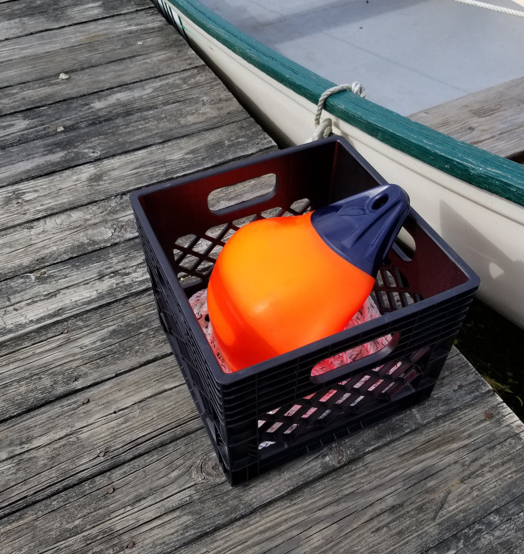 basket and poly ball set up for Pelagic fishing